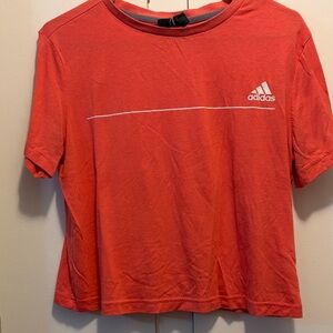Adidas Coral Tee with Logo